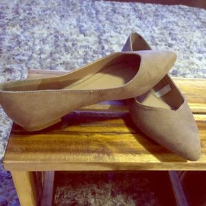 Dressy flats worn twice